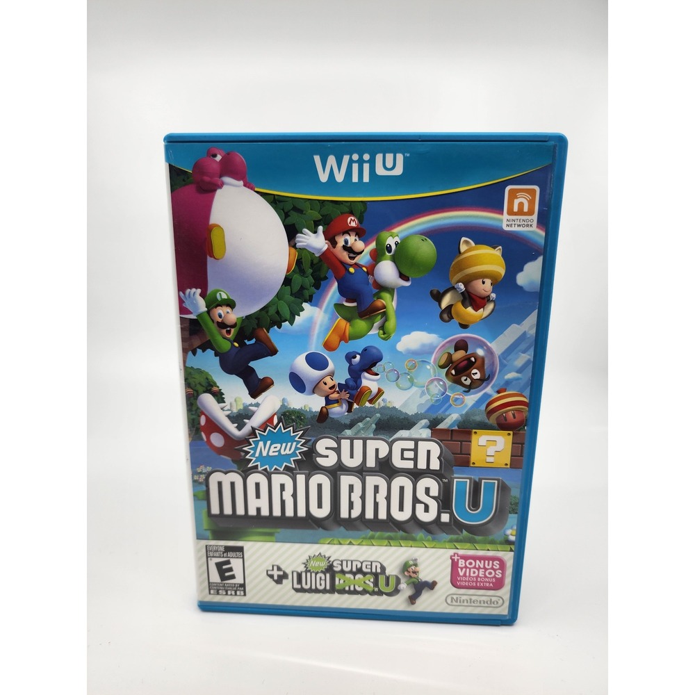New Super Mario Bros. U + New Super Luigi U Nintendo Wii U Game WUP-P-ARPE